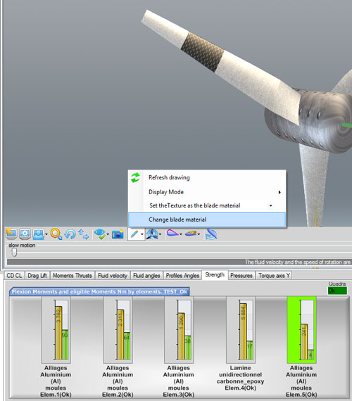 blade material selection