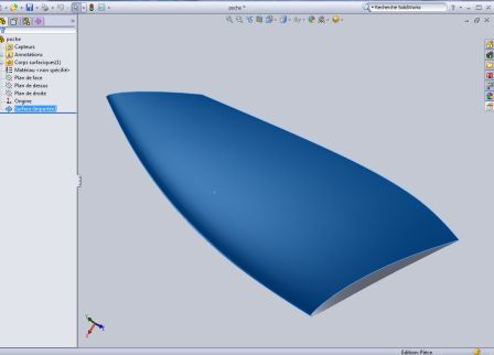 3D propeller blade import igs in solidworks