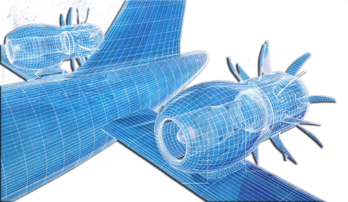 Hélices De Moteur. Les Symboles De Moteurs D'aviation De Mouvement